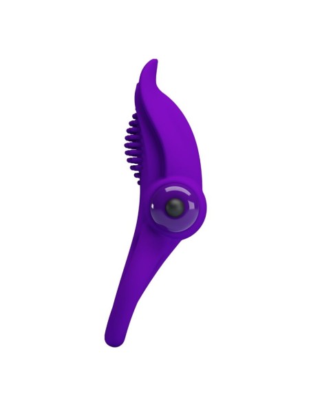 PRETTY LOVE - ANILLO VIBRADOR PARA PENE MORADO 