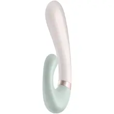 SATISFYER - HEAT WAVE VIBRADOR APP BLANCO