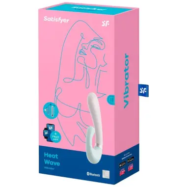 Heat Wave Vibrador APP Blanco - Control Remoto | Satisfyer