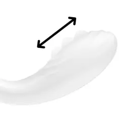 SATISFYER - RRROLLING PLEASURE VIBRADOR PUNTO G BLANCO 2