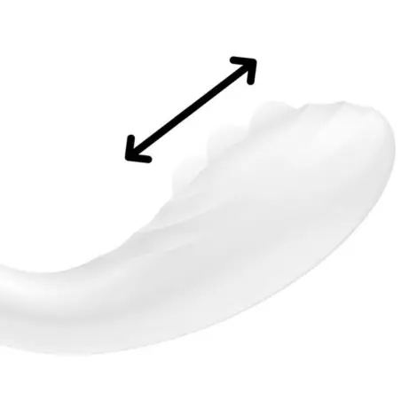 Rrrolling Pleasure Vibrador Punto G Blanco | Satisfyer