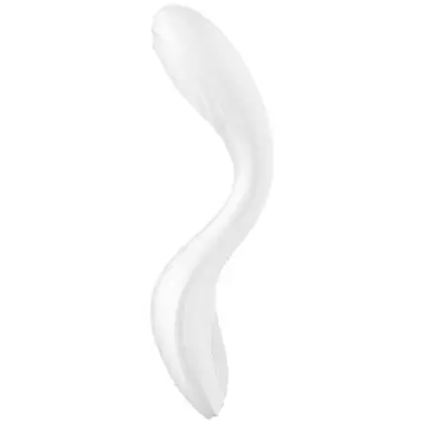 Rrrolling Pleasure Vibrador Punto G Blanco | Satisfyer