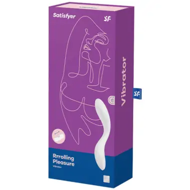 Rrrolling Pleasure Vibrador Punto G Blanco | Satisfyer