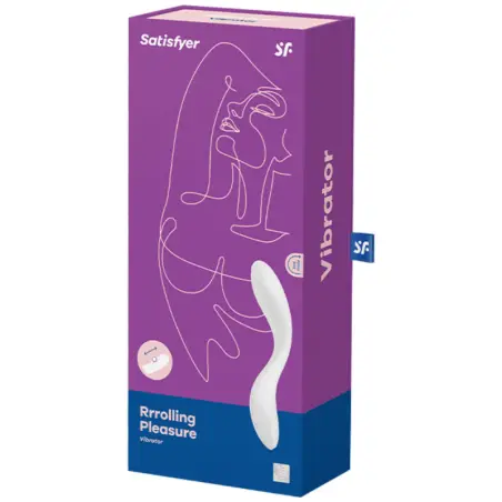 Rrrolling Pleasure Vibrador Punto G Blanco | Satisfyer
