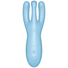 SATISFYER - THREESOME 4 VIBRADOR APP AZUL 2