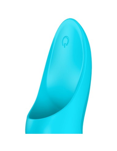 SATISFYER - TEASER DEDAL VIBRADOR AZUL LIGHT 