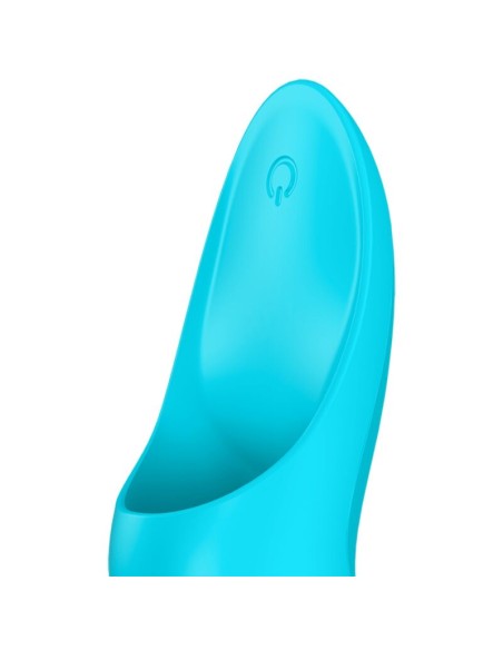SATISFYER - TEASER DEDAL VIBRADOR AZUL LIGHT 