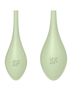 SATISFYER - YONI POWER 2 KIT DE ENTRENAMIENTO VERDE 2