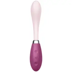 SATISFYER - G-SPOT FLEX 3 MULTI VIBRADOR ROJO 2
