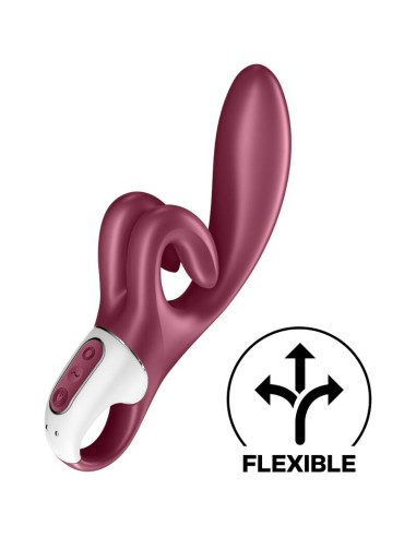 SATISFYER - TOUCH ME VIBRADOR RABBIT ROJO 