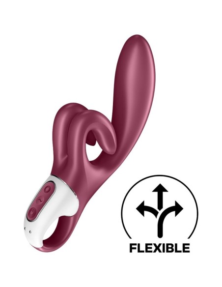 SATISFYER - TOUCH ME VIBRADOR RABBIT ROJO 