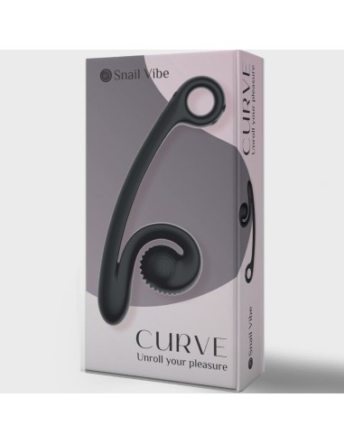 SNAIL VIBE - CURVE VIBRADOR NEGRO 