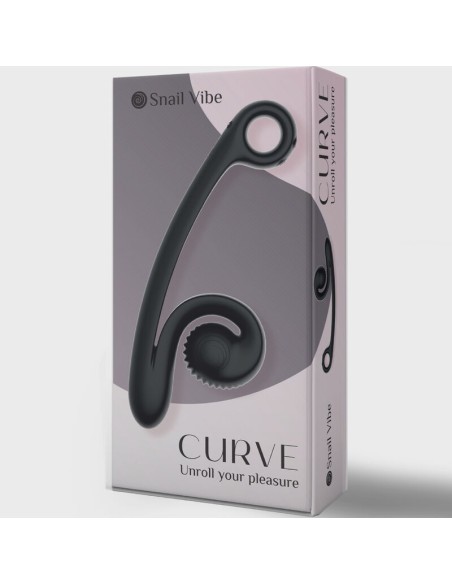 SNAIL VIBE - CURVE VIBRADOR NEGRO 