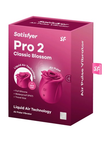 SATISFYER - AIR PULSE PRO 2 CLASSIC BLOSSOM VIBRADOR 