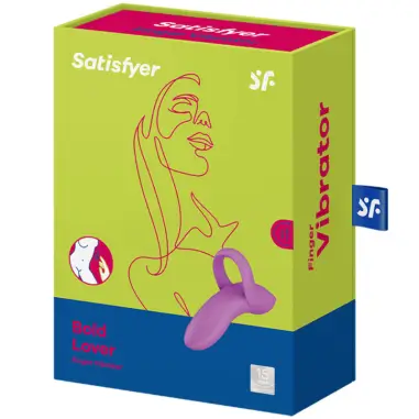 Bold Lover Dedal Vibrador Rosa - 12 Modos | Satisfyer