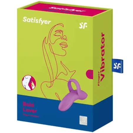 Bold Lover Dedal Vibrador Rosa - 12 Modos | Satisfyer