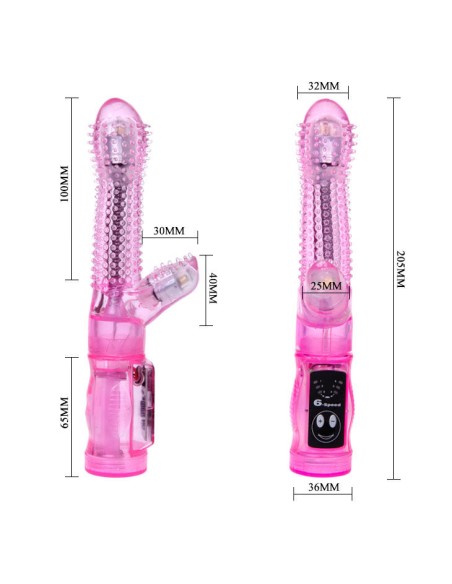 BAILE - VIBRADOR INTIMATE LOVER TEASE LILA 