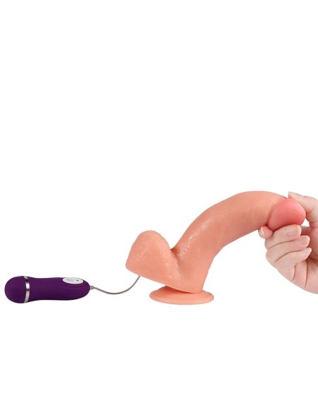 SHEQU - ADAM DILDO VIBRADOR CON CONTROL REMOTO 21 CM 