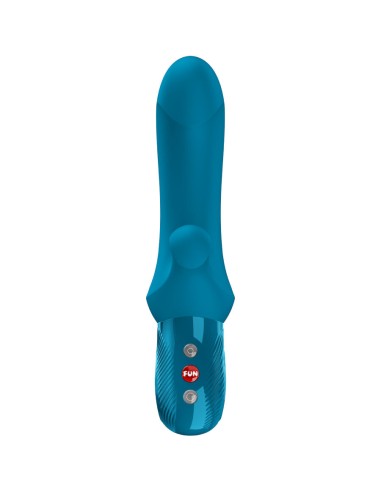 FUN FACTORY - BI STRONIC CURVE CONEJO ESTIMULADOR DE EMPUJE AGUAMARINA 