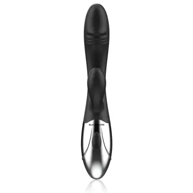 Kaleb Vibrador Rabbit Silicon Milti Funcion | Black&silver