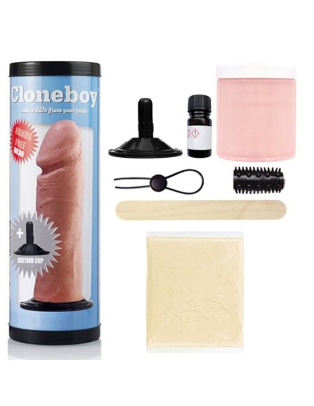 CLONEBOY - DILDO & SUCTION CAP ROSA 