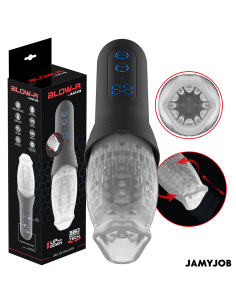 JAMYJOB - BLOW-R MASTURBADOR CON THRUSTING Y ROTACIÓN
