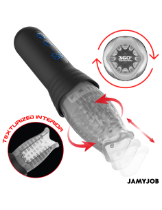 JAMYJOB - BLOW-R MASTURBADOR CON THRUSTING Y ROTACIÓN 2