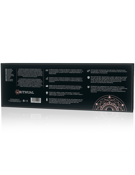 VARITA RITUAL AKASHA RECARGABLE POTENTE 2.0 NEGRO 