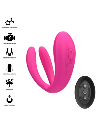 INTENSE - JULIA VIBRADOR & ESTIMULADOR DE PINZAS CONTROL REMOTO 