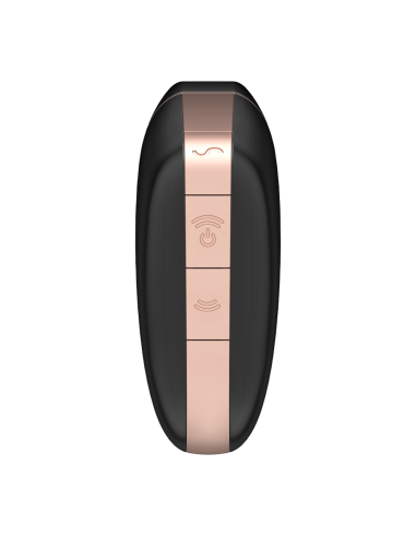 SATISFYER - LOVE TRIANGLE ESTIMULADOR Y VIBRADOR NEGRO 