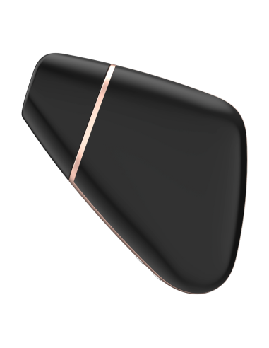 SATISFYER - LOVE TRIANGLE ESTIMULADOR Y VIBRADOR NEGRO 