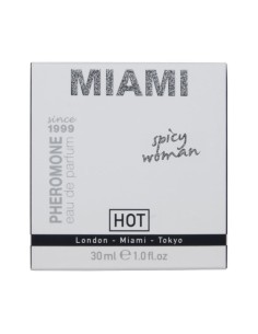 HOT - PERFUME CON FEROMONAS MIAMI SPICY MUJER 30 ML 2