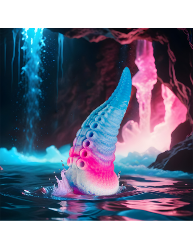 EPIC - PHORCYS DILDO TENTÁCULO AZUL TAMAÑO PEQUEÑO Dildos sin Vibración