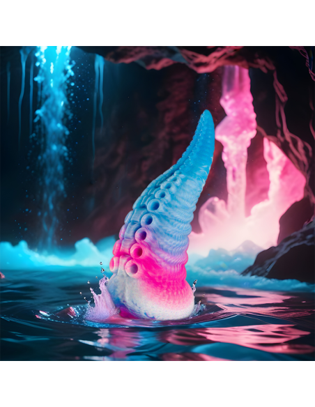EPIC - PHORCYS DILDO TENTÁCULO AZUL TAMAÑO PEQUEÑO Dildos sin Vibración