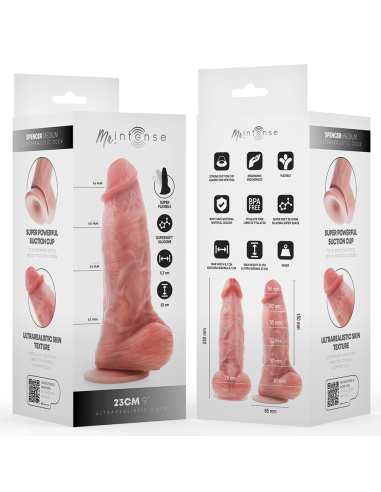 MR INTENSE - MEDIUM SPENCER DILDO SILICONA 23 CM -Ø- 5.7 CM Penes realísticos