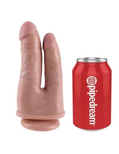 KING COCK - DOBLE PENETRACIÓN NATURAL Penes realísticos