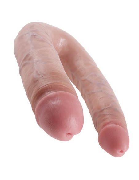 KING COCK - DILDO DOBLE PENETRACIÓN 17.8 CM NATURAL Penes realísticos