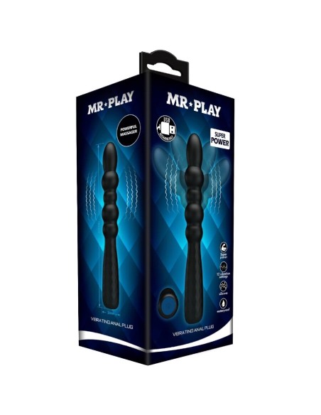 MR PLAY - PLUG ANAL FLEXIBLE CON VIBRACIÓN Plugs Anales