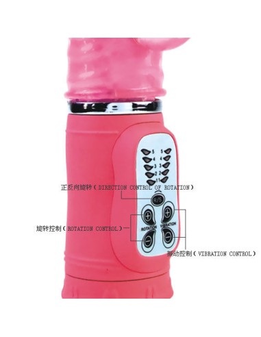 BAILE - CUTE PASSION BUNNY RAMPANTE 10F 27 CM Rotadores y vibradores