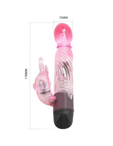 BAILE - GIVE YOU A KIND OF LOVER VIBRADOR CON RABBIT ROSA 10 MODOS Vibradores Rabbit
