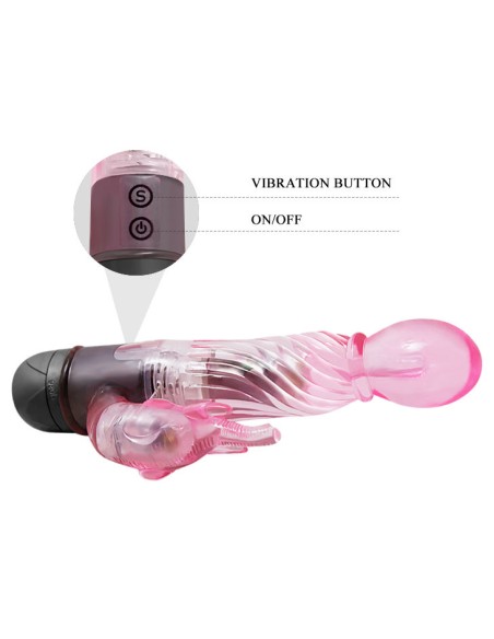 BAILE - GIVE YOU A KIND OF LOVER VIBRADOR CON RABBIT ROSA 10 MODOS Vibradores Rabbit