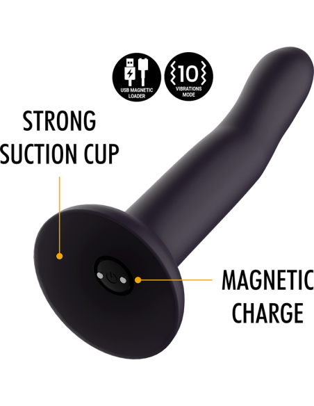 MYTHOLOGY DUMAN MYSTIC DILDO S - VIBRADOR COMPATIBLE CON WATCHME WIRELESS TECHNOLOGY Vibradores control remoto