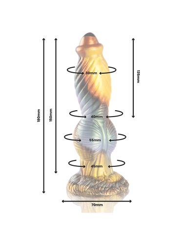 EPIC - PHOENIX DILDO EL RESURGIR DEL PLACER RECARGABLE CONTROL REMOTO Vibradores control remoto