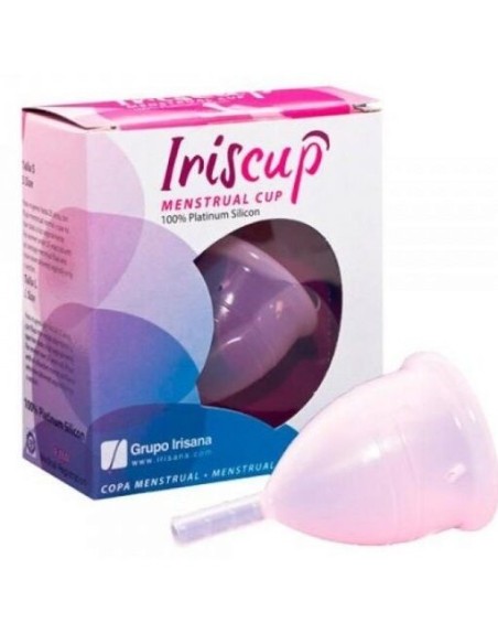 IRISCUP - COPA MESTRUAL ROSA GRANDE + BOLSA ESTERILIZADORA GRATIS Copas vaginales