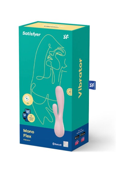 SATISFYER - MONO FLEX ROSA CON APP Vibradores con APP