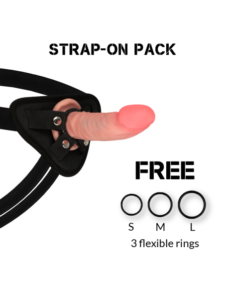 ROCKARMY - ARNES + DUAL DENSITY TIGER DILDO REALISTA 14 CM -O- 4.46 CM Penes realísticos