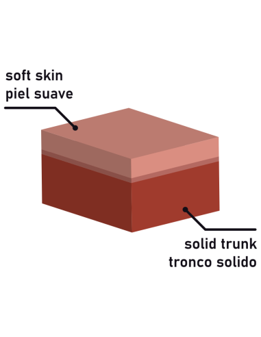 ROCKARMY - ARNÉS + DUAL DENSITY SHERMAN DILDO REALISTA 24 CM -O- 4.62 CM Penes realísticos
