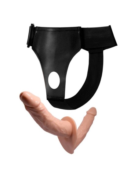 BAILE - ULTRA PASSIONATE HARNESS DOBLES DILDOS CON ARNÉS Arneses sin Vibración