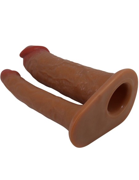 PRETTY LOVE - KEAVEN HARNESS BRIEFS UNIVERSAL & COMFORTABLE DOBLE DILDO Penes dobles