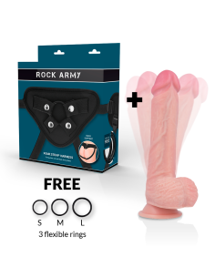 ROCKARMY - ARNES + HAWK ROTADOR Y VIBRADOR 22 CM -O- 4.6 CM 2